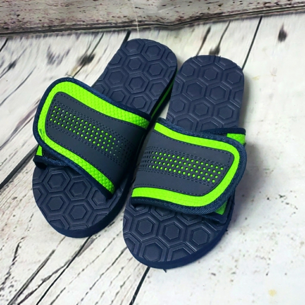 Slide on sandals